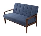 ソファー 2人掛け コンパクト ソファ デニムソファ /BR&amp;NV