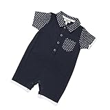 (アルマーニベビー) ARMANI BABY ベビー服 半袖ショートオール CKK12NVY 12Mサイズ [並行輸入品]