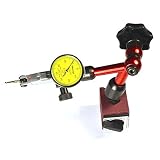 Mini Universal Flexible Magnetic Base Holder Stand & Dial Test Indicator Tool 0.8x0.01mm [並行輸入品]
