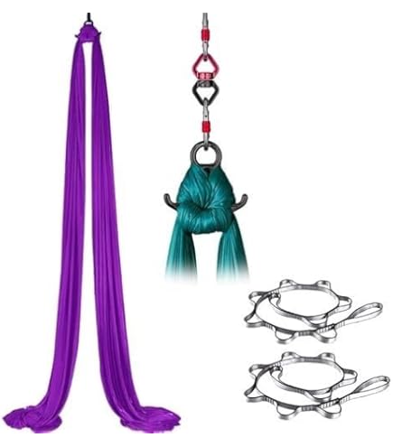 Amazon | エアリアルハンモック、エアリアルヨガスイング、低