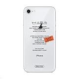 [ONLYOU] Galaxy S20 ケース 韓国 ギャラクシー S20 ハイブリッドケース シンプル ランドリー 洗濯 タグ クリア 透明 カバー (GalaxyS20 クリア(ブラック))