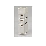 スリムチェスト　（引出収納、アジャスター付）　ＳＩｓｉＲＡＮ11240622ＷＨ