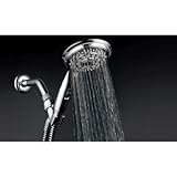 DreamSpa ® ultra-luxury 7-setting 5インチハンドヘルドshower-head特許取得済みでon / offハンドルスイッチby Topブランドメーカー(プレミアムクロ