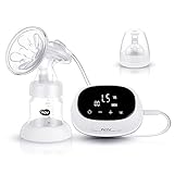 hotbestさく乳器 電動搾乳器 LCD液晶表示 電動タイプ 母乳育児 母乳実感哺乳びん付き ベビー用品 新生児
