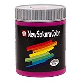 サクラクレパス 絵の具 アクリルポスターカラー 600ml ローズ ETPW#120