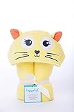 Happy Kid Organics - Infant Hooded Towel - (Yellow Kitten) by Happy Kid Organics