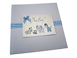 White Cotton Cards New Baby, Medium Photo Album, Blue Toys by WHITE COTTON CARDS