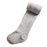 赤ちゃん かわいいストレッチタイツ レギンスパンツ グレー6-12ヶ月