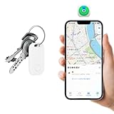 MOKING エアタグ SmartTrack (紛失防止トラッカー) Appleの「探す」に対応 (iOS端末のみ) 紛失防止タグ 小型GP