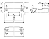 マグネットキャッチベース(HH-K-33104) YW：ホワイト