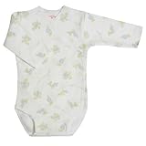 【未熟児】【低出生体重児】【早産児】【NICU】用　ベビー服：　長袖ロンパース　スニップ