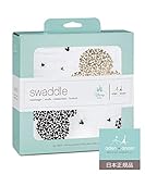 Aden + Anais (エイデンアンドアネイ) 【日本正規品】モスリンコットン おくるみ 1枚 ディズニー ミッキーマウススクリーンデビュー90周年記念(ミッキーマウス) single swadd