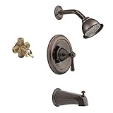 Moen KTSKI-P-T2113ORB Kingsley Showerhead and 5 1/2-Inch Spout, Oil Rubbed Bronze [並行輸入品]