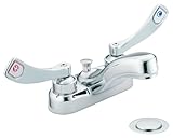 Moen 8219ダブルハンドルセンターセット洗面所蛇口( VA m-duraコレクションから、 .5 クローム 8219 1