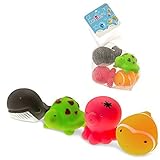 Kara Baby Bath Toys, featured Sea Animal Bathtub Toys. 2 PACK (8 pcs) [並行輸入品]
