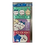 河野製紙 ちいかわ 水に流せる ポケットティシュ 9コパック入 5デザインアソート ※画像はイメージです。柄は選べません。