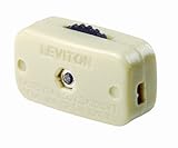 Leviton 423 – 3i 6 a-125 V 3 a-125vt 3 a-250 V ; feed-thru ; Singleポール、オン/オフ、ロータリースイッチ、のspt-1ワイヤのみ