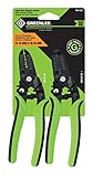 Greenlee Communications 22-10 AWG and 30-20 AWG Grip Wire Strippers Bundle [並行輸入品]