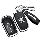 アルファード40系 キーケース アルファード30系後期 ヴェルファイア シリーズ 専用キー保護カバー 本革 メタル キー バッグ 6 キー ポジション フルカバー アンチスクラッチ アンチバンプ シールド干渉 カスタマイズされたキーシェル ギフトボックス トヨタ車の改造アクセサリー