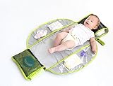 LulyBoo Changing Kit - Waterproof Compact Travel Kit Unfolds Into Diaper Changing Pad by LulyBoo [並行