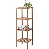 インテリア 家具 便利 おしゃれ 収納棚(シェルフ) 木製 3段 幅35cm スリム LFS-353NA ナチュラル