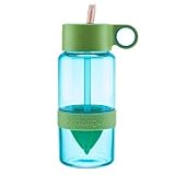 Kid Zinger Water Bottle Infuser Blue 16 Oz [並行輸入品]