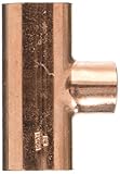 Everflow Supplies ccrt3014 C X C X C用T型継手削減でカップはんだ銅パイプ 3/4" x 3/4" x 1/2" 1