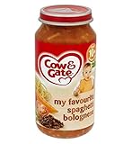 Cow & Gate My Favourite Spaghetti Bolognese from 10m Onwards 250g (Pack of 2) - 10メートル以降の250グラムから牛＆ゲ