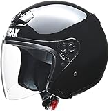 リード工業(LEAD) バイクヘルメット ジェット STRAX SJ-4 ブラック BIG 63~64cm未満