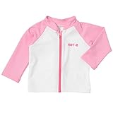 ミキハウス ホットビスケッツ(MIKIHOUSE HOT BISCUITS) ジップアップ☆ラッシュガード 80cm ピンク 72-7102-782