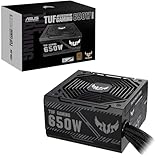 ASUS TUF Gaming 650W ATX12V 80 Plus ブロンズ電源、ミリタリーグレード認証、アキシャルテックファンデザイン、保護PCBコーティング、TUF-GAMING-650B