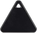 ウォレットキートラッカー、ミニBluetoothトラッカーバッグウォレットキーペットアンチロストスマートファインダーロケーターアラーム（黑色）うまく処理した