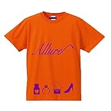 ダンス 衣装 ガールズ 「HOORAY(フーレイ)のセクシーな雰囲気の口紅ロゴTシャツ」 M オレンジ