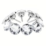 20 mm ShinyパターンクリスタルソファーねじネイルボタンHeadboard壁Upholstery家具インテリア 50pcs
