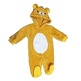 【リラックマ】着ぐるみ足袋付カバーオール／マイクロファイバー★ウインターアイテム★★ベビー用品★＜リラックマ／５０-６０ｃｍ＞