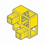 アーテック ArTeCブロック ハーフ B 単品 8個セット 77781 黄