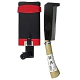 五十嵐刃物:180mm 鋼付 箸付鉈 コブ柄 木鞘 C-71