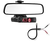 Radar Mount Mirror Mount Bracket + Mirror Wire Power Cord - Valentine V1 Radar Detector [並行輸入品]