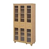 JK Lycka　land　食器棚　90cm幅 FLL-0012NA