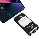 STTARLUK USBフラッシュドライブ 1TB ペンドライブ 携帯電話/パッド対応 外部ストレージ USBスティック メモリースティック パッド/ポッド/Mac/Android/PC対応 (ブラック 1TB)