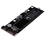Homyl 6 + 12ピン　SSD→22ピン　 SATA コンバータ　アダプタ　カード　2010 2011 MacBook Airに対応
