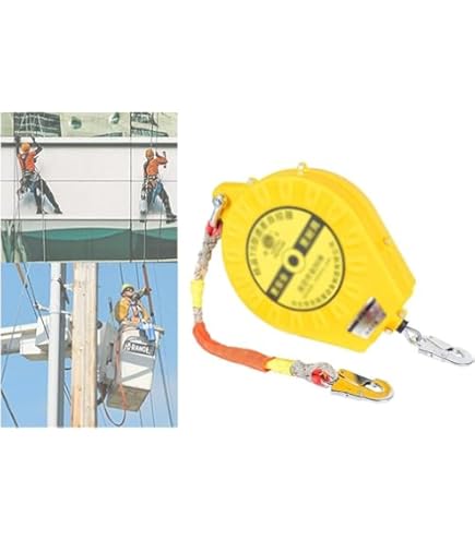 Amazon.co.jp: ポリマーギア 墜落防止保護具 ブロックリール 15m 3251