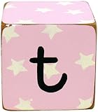 New Arrivals Letter Block T, Pink/White by New Arrivals [並行輸入品]