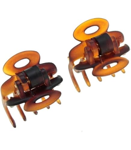 Amazon.co.jp: コンプレックスビズ スーパー石付クリップ 2個 セット