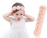 赤ちゃん伸縮性ヘッドバンドプリンセスガールズレース花柄HeadwearパーティーSupplies 6-36 months