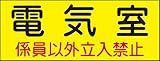タスコ TA969BB-31 危険地域室標識 電気室