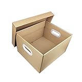 KKCF 段ボールハードボード3層段ボール箱フラットパッケージ郵送用品プラスチックバックル 3サイズ 1パックにつき10または20 (色 : Quantity20, サイズ さいず : 35x30x21cm)