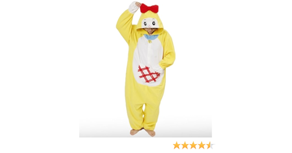 ドラミちゃんフリース着ぐるみ Tan 25 コスプレ 仮装 通販 Amazon