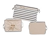 GreenForest? Blue Strips Storage Basket, Set of 3 by Green Forest