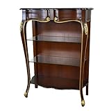 コンソール ディスプレイラック 手作り マホガニー 2Dコンソールシェルフ